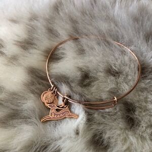Alex and Ani ‘Oh Deer’ rose gold bracelet